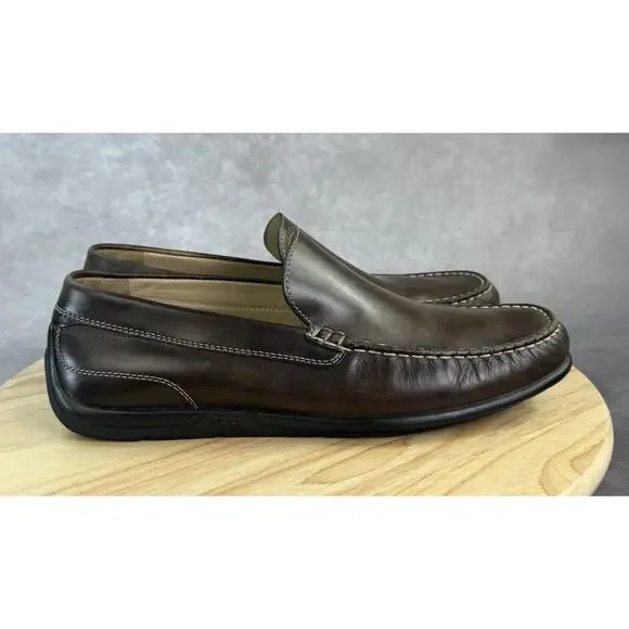 ECCO Kenton Men\'s Oxfords Dress Shoes Size EU 44 US 10-10.5 Nubuck Leather Gray Amazon.com | ECCO Men main image 4
